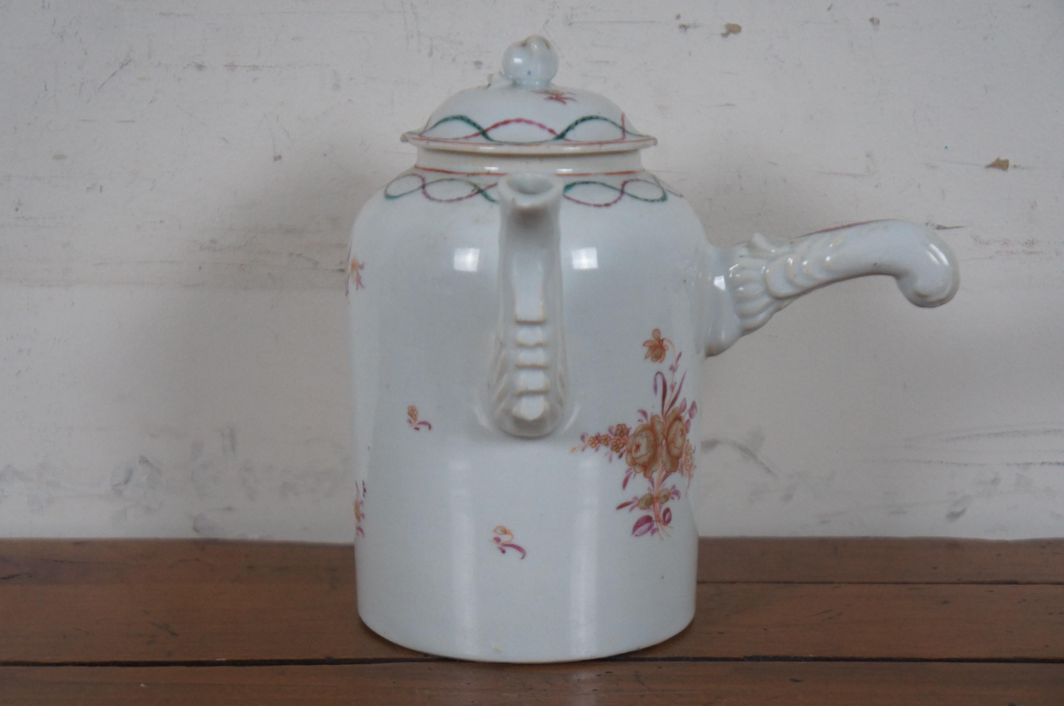 antique hot chocolate pot