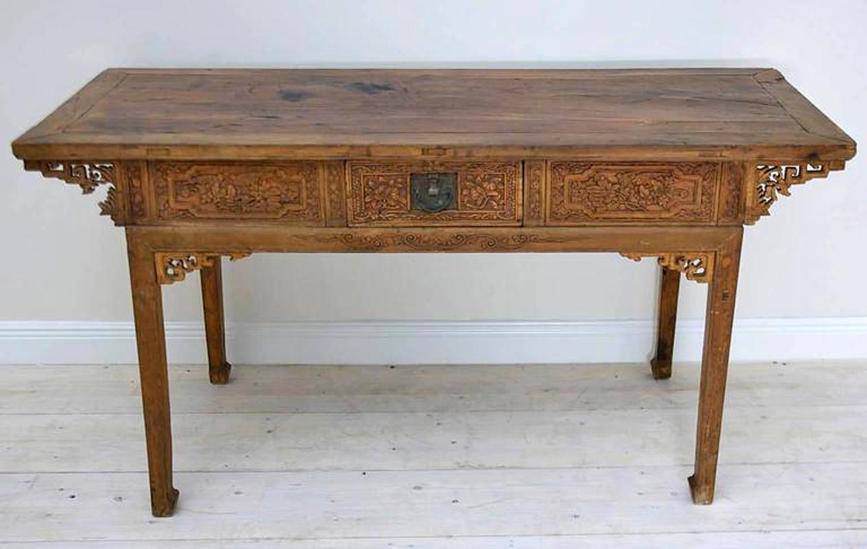 antique chinese altar table