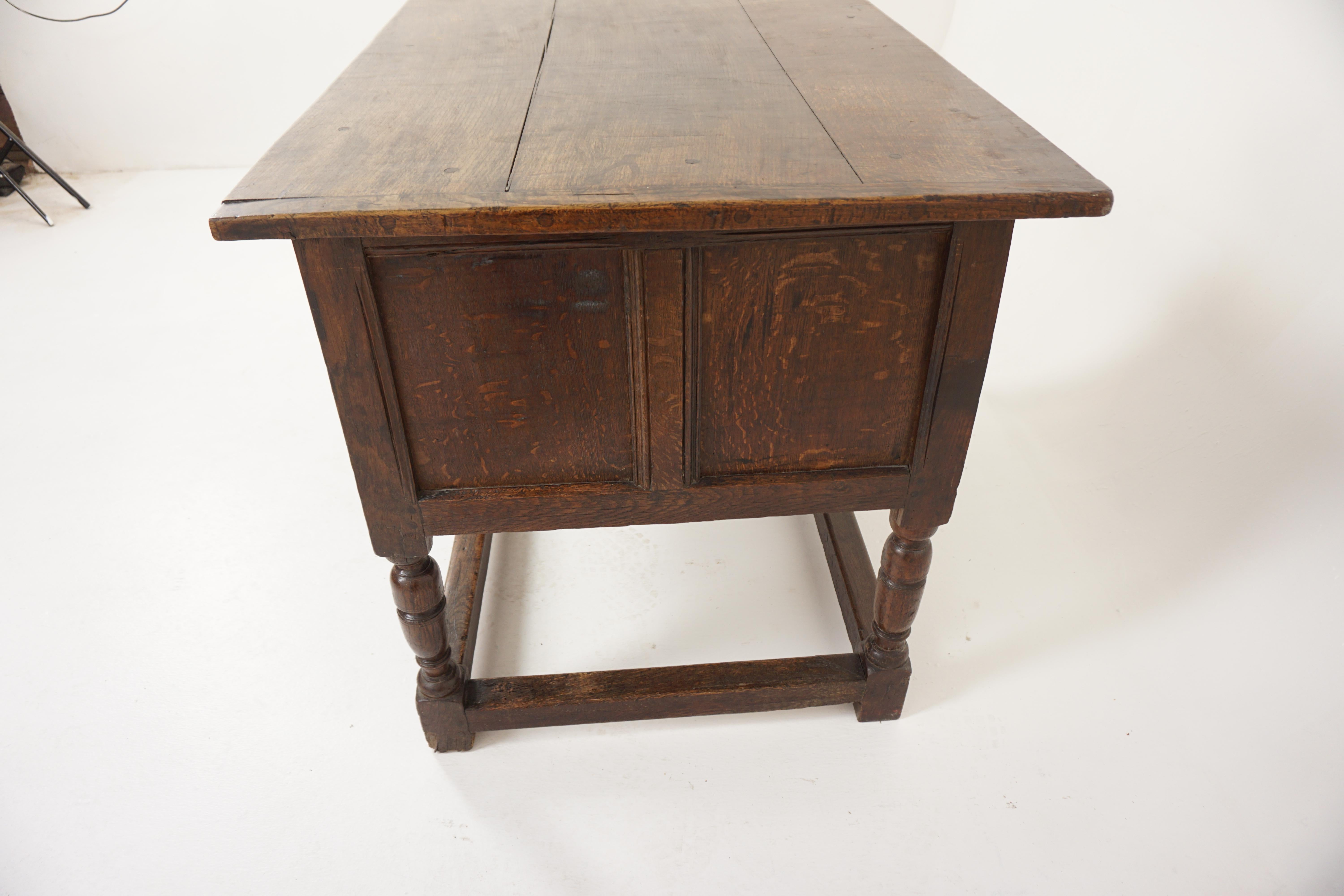 Oak Antique 18th Century Cupboard, Server, Sideboard, Scotland 1780, B2883