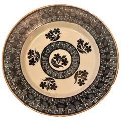 Antique 18th Century Delft Porcelain Plate