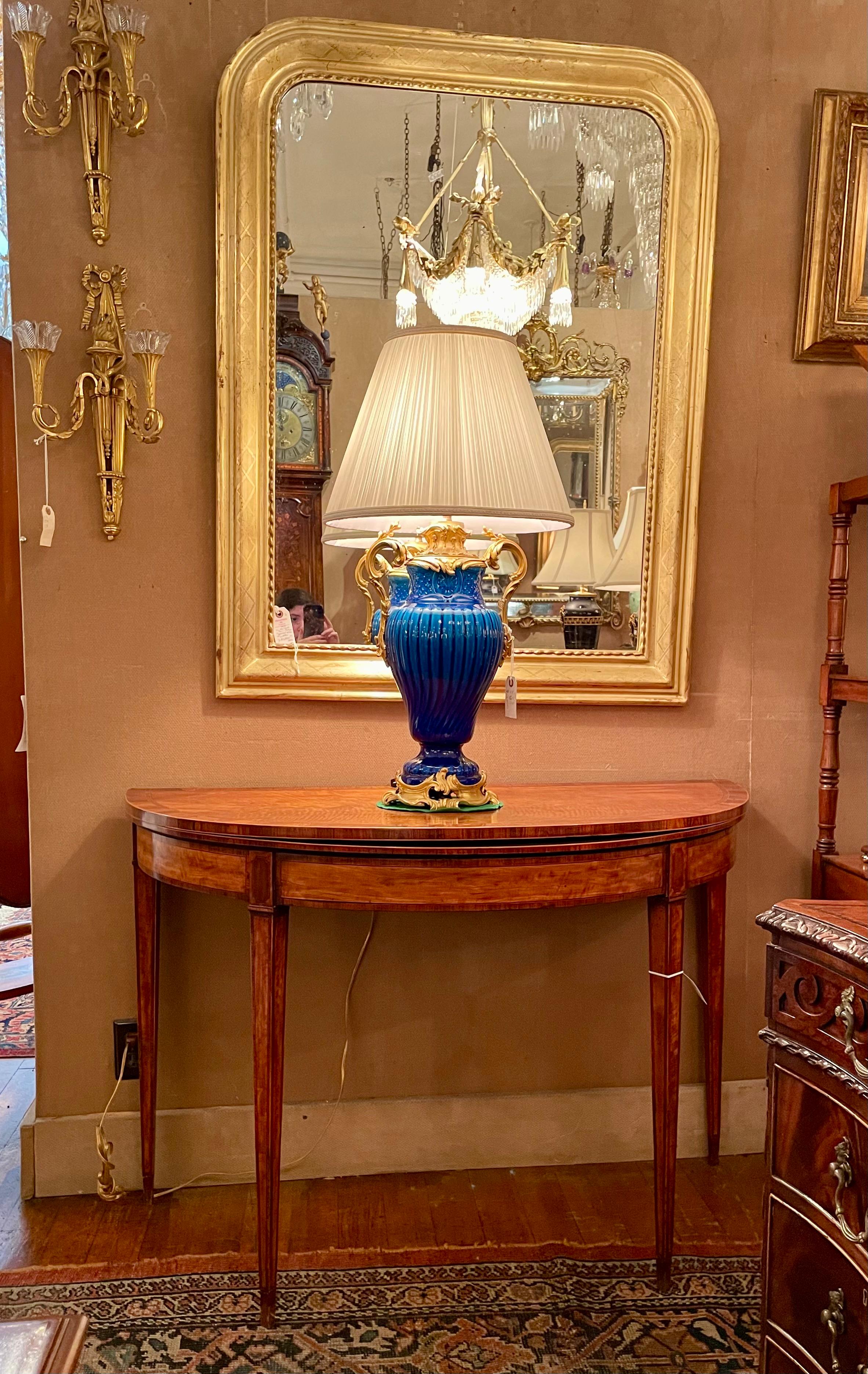 Ancienne table console Demi-Lune du 18ème siècle en vente 6