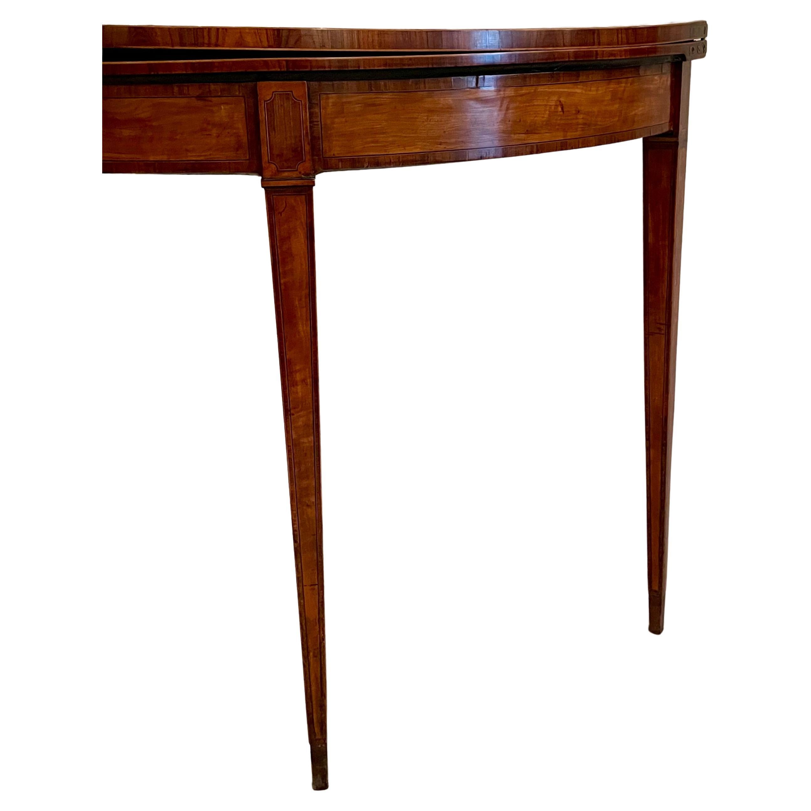Ancienne table console Demi-Lune du 18ème siècle en vente 3