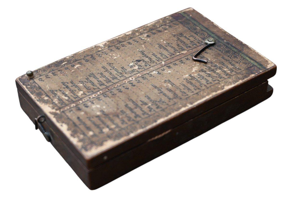 Sundial et boussole portable Diptyque du 18ème siècle par Beringer Bon état - En vente à Bilzen, BE