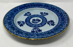 Antique 18th Century Dutch Delft Porcelain Plate