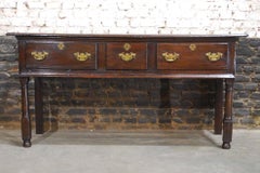 Antique 18th Century English George I Oak Dresser or Sideboard
