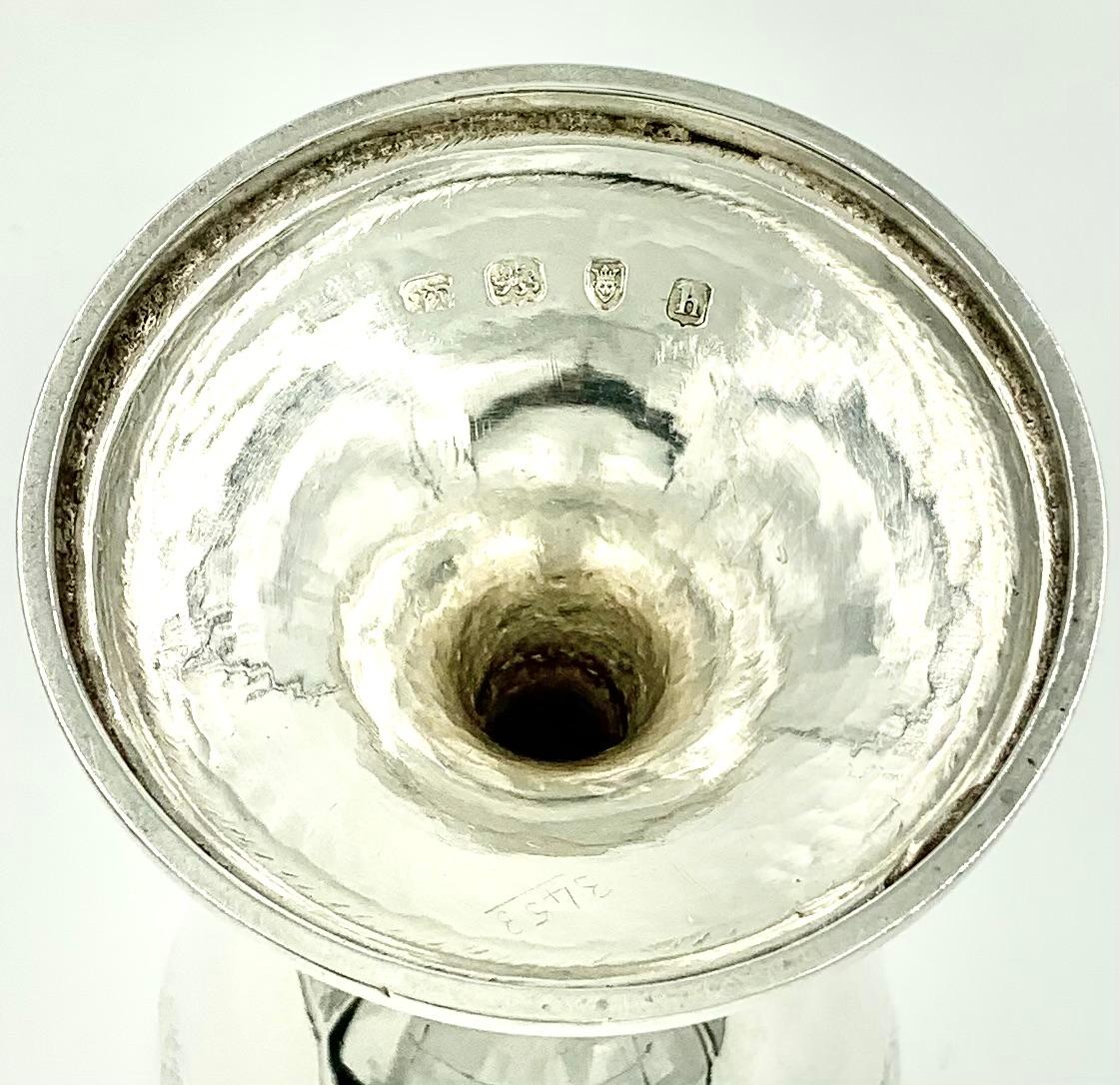 Antique 18th Century English George III Period Sterling Silver Goblet, 1783 For Sale 1