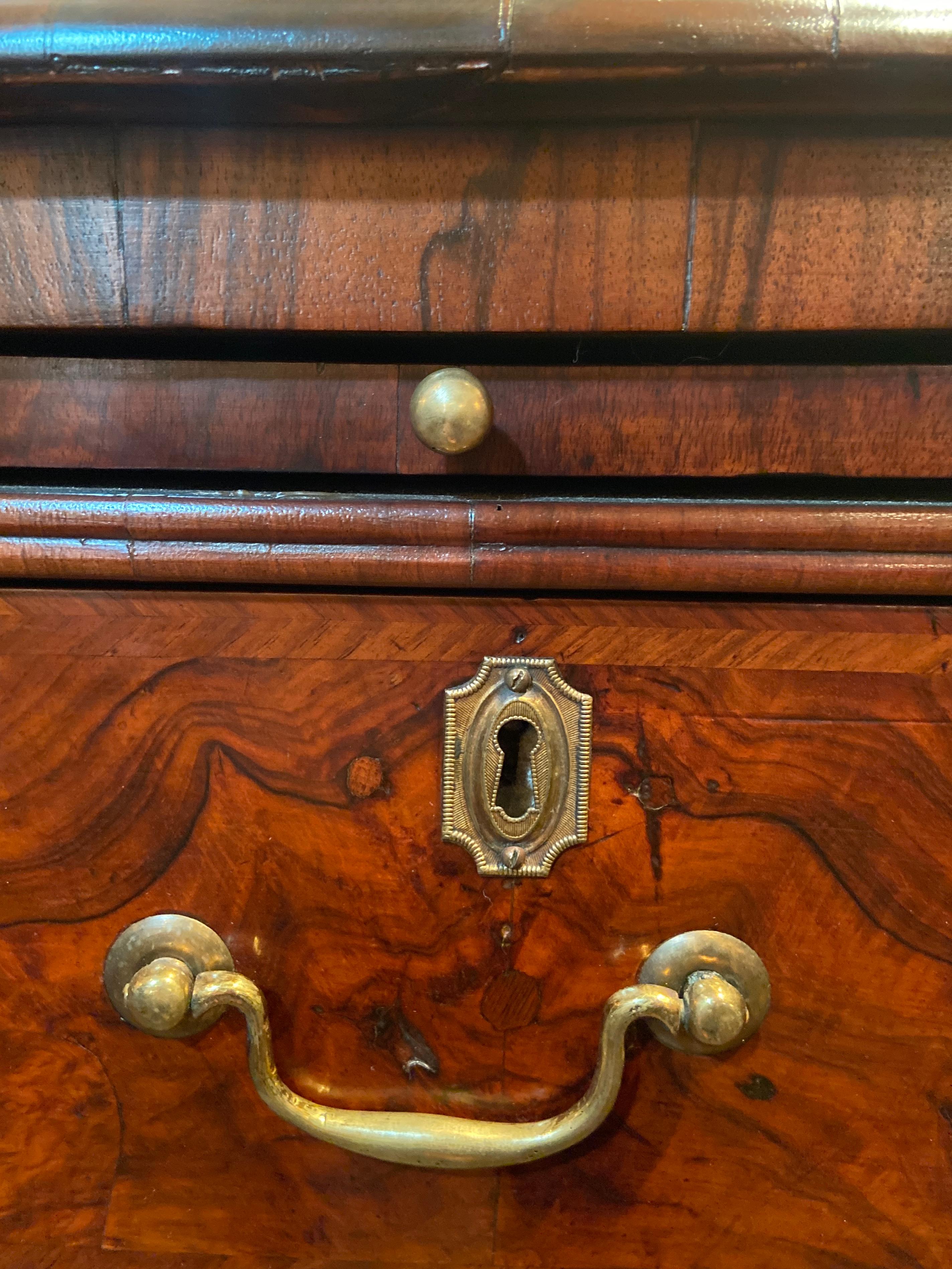 Antique 18th Century English George III Walnut Bookcase 10