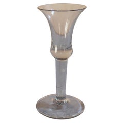 Antique 18th Century English Georgian Wine Drinking Glass, C.1780