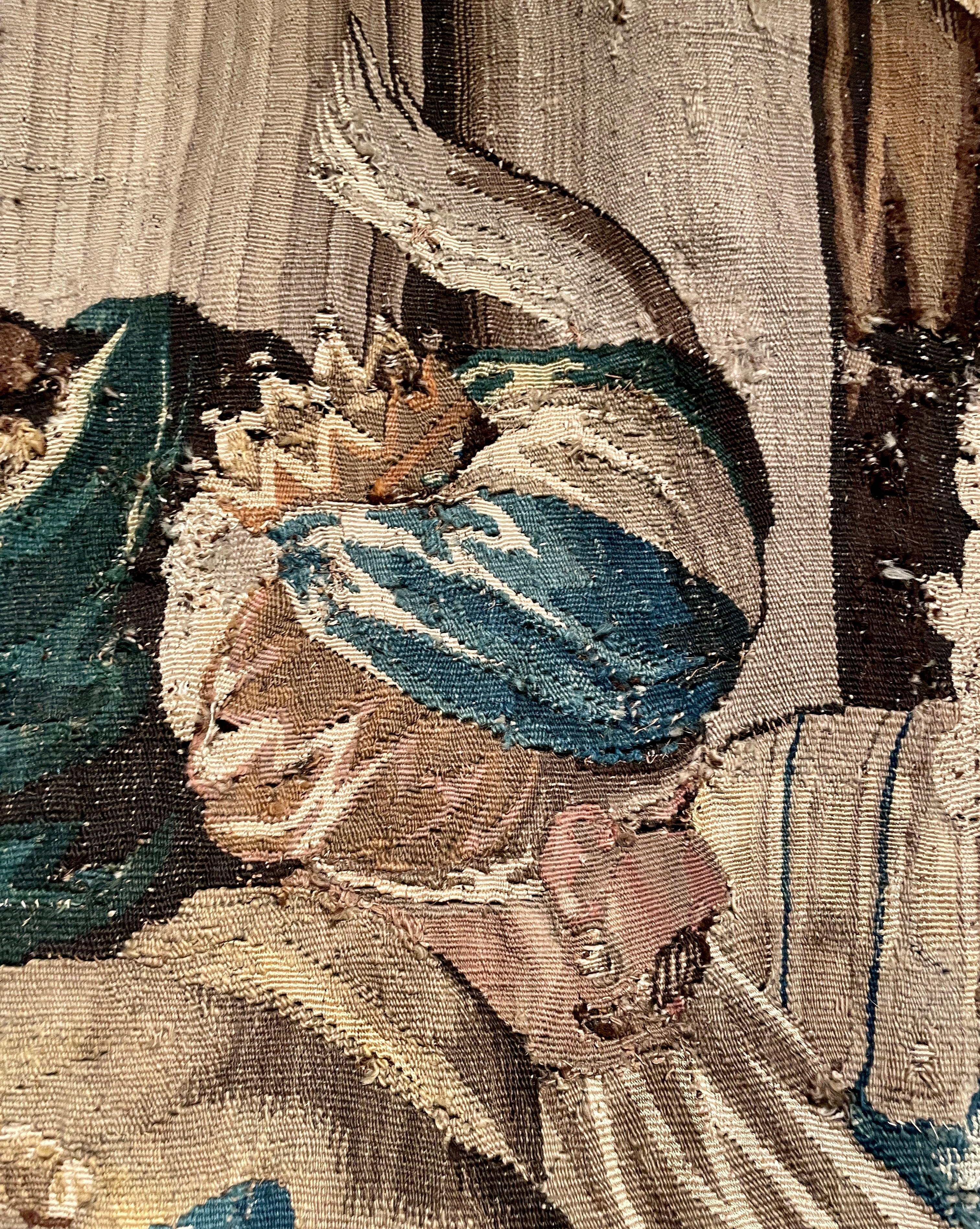 Antiker europäischer Original-Wandteppich aus dem 18. Jahrhundert (18. Jahrhundert und früher) im Angebot