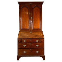 Antikes Bureau-Bücherregal aus Mahagoni in feiner Qualität aus dem 18. Jahrhundert ( REF AF-3190)