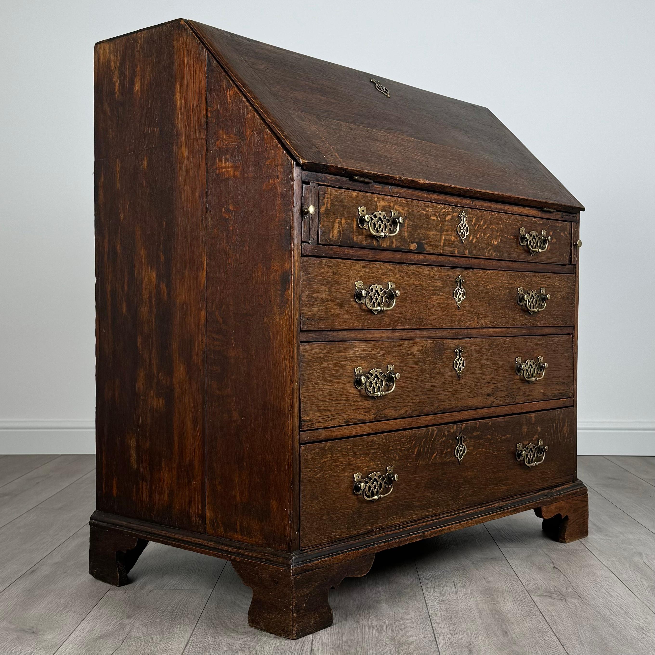 Antico ufficio di qualità del XVIII secolo in Oak ( REF AFS-3523 ) in vendita 4