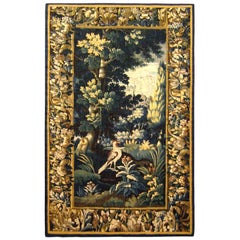 Ancienne tapisserie à Verdure Flemish du 18ème siècle 'from Ralph Lauren Window Display'.