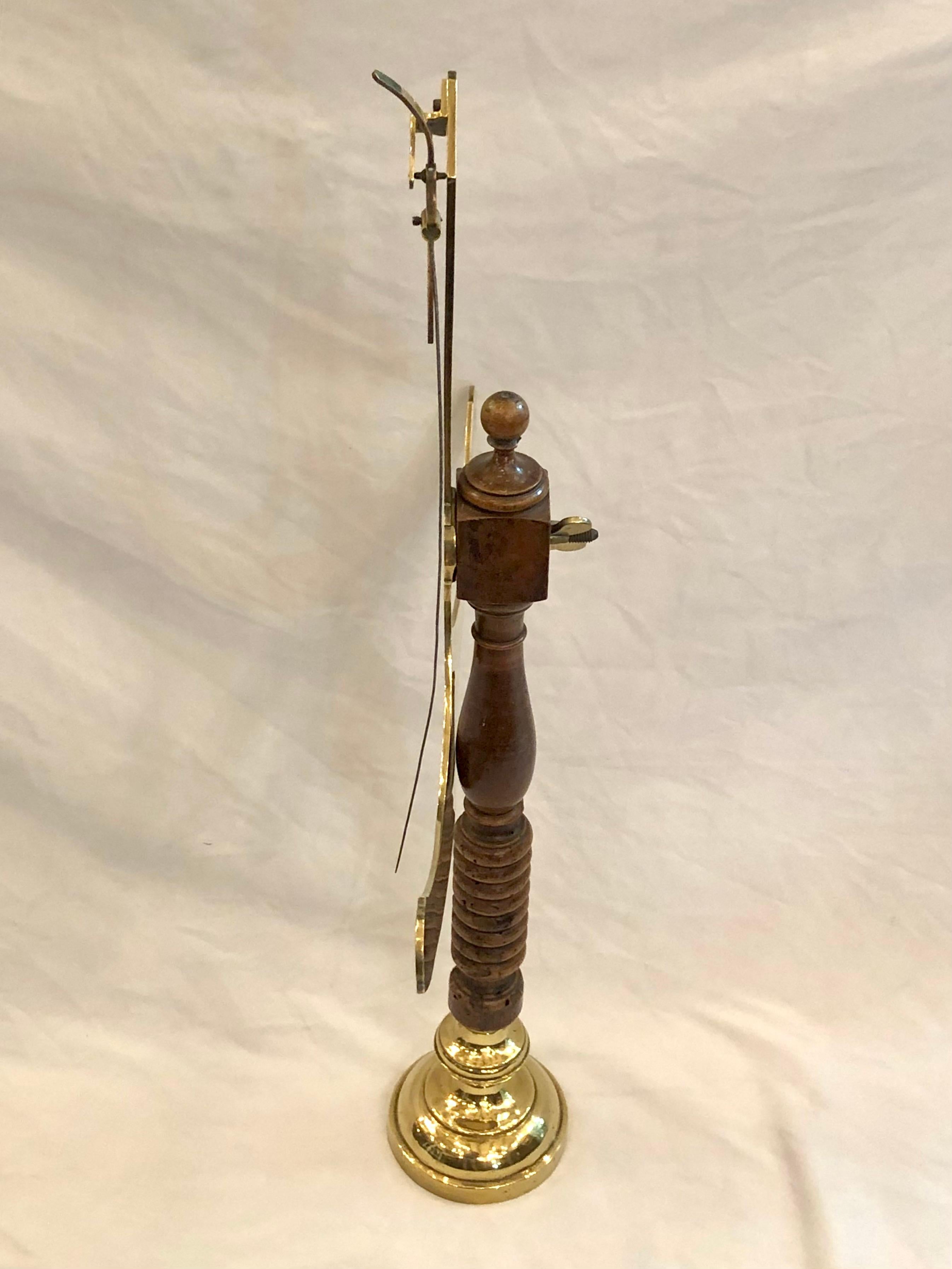 Antique 18th Century French Bronze Scientific Silk-Weighing Instrument 1789-1795 In Good Condition For Sale In New Orleans, LA