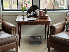 Antique 18th-Century French Louis XV Mulberry Side Table—Elegant and Simple