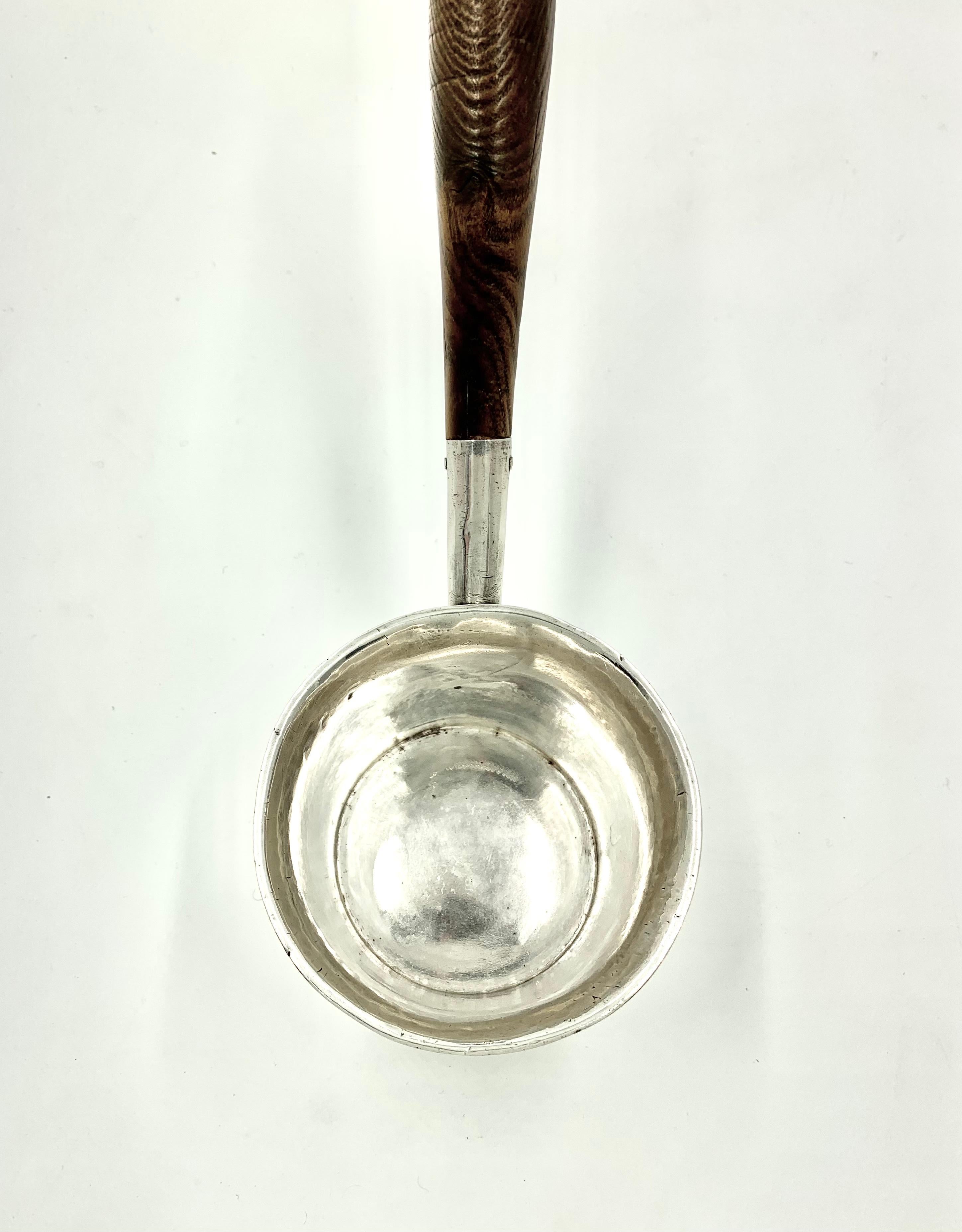 Marqueur de Brandy ancien en argent sterling George I du 18ème siècle, Joseph Clare I 1714 Bon état - En vente à New York, NY