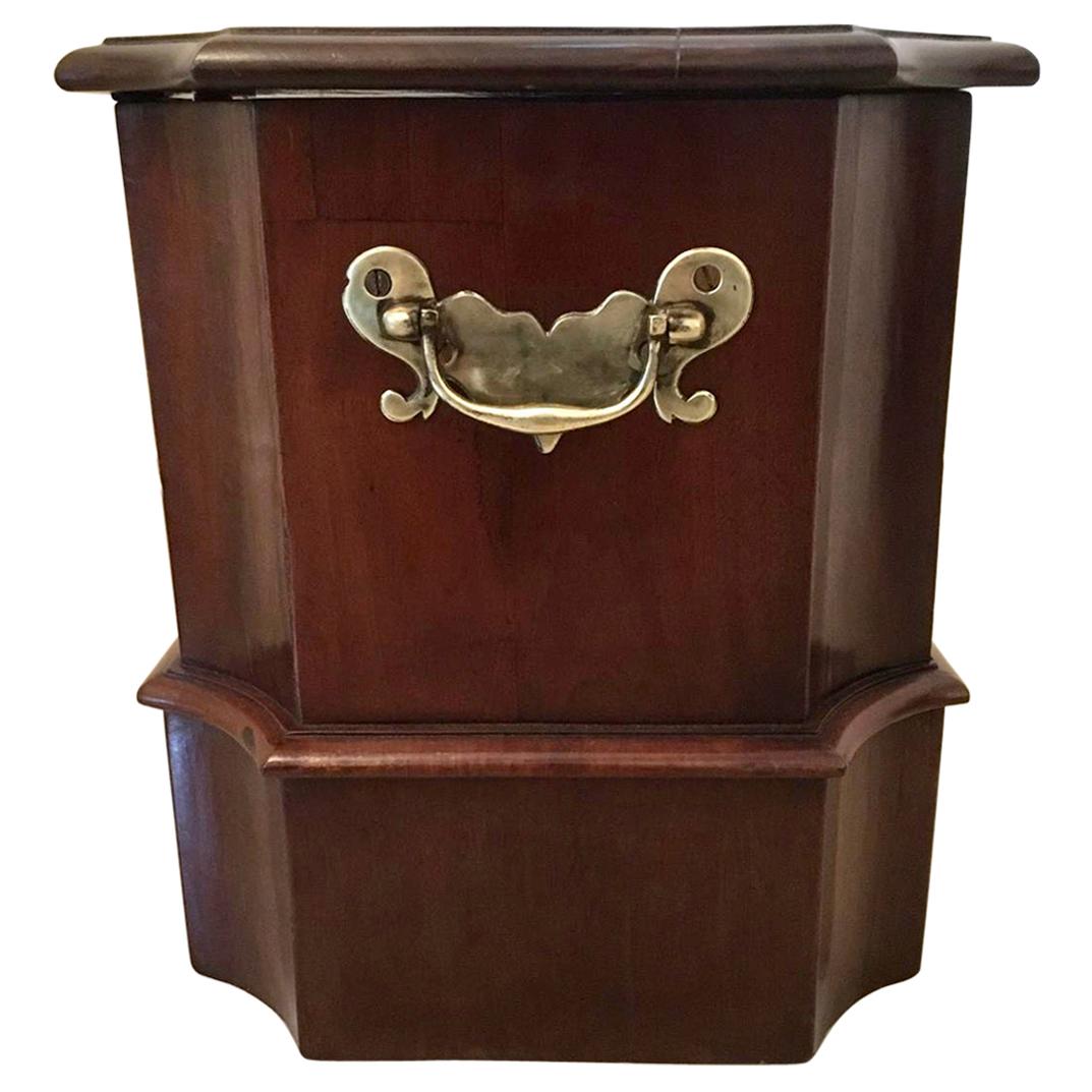 English Mid18th Century III Mahogany Chippendale Style Stool