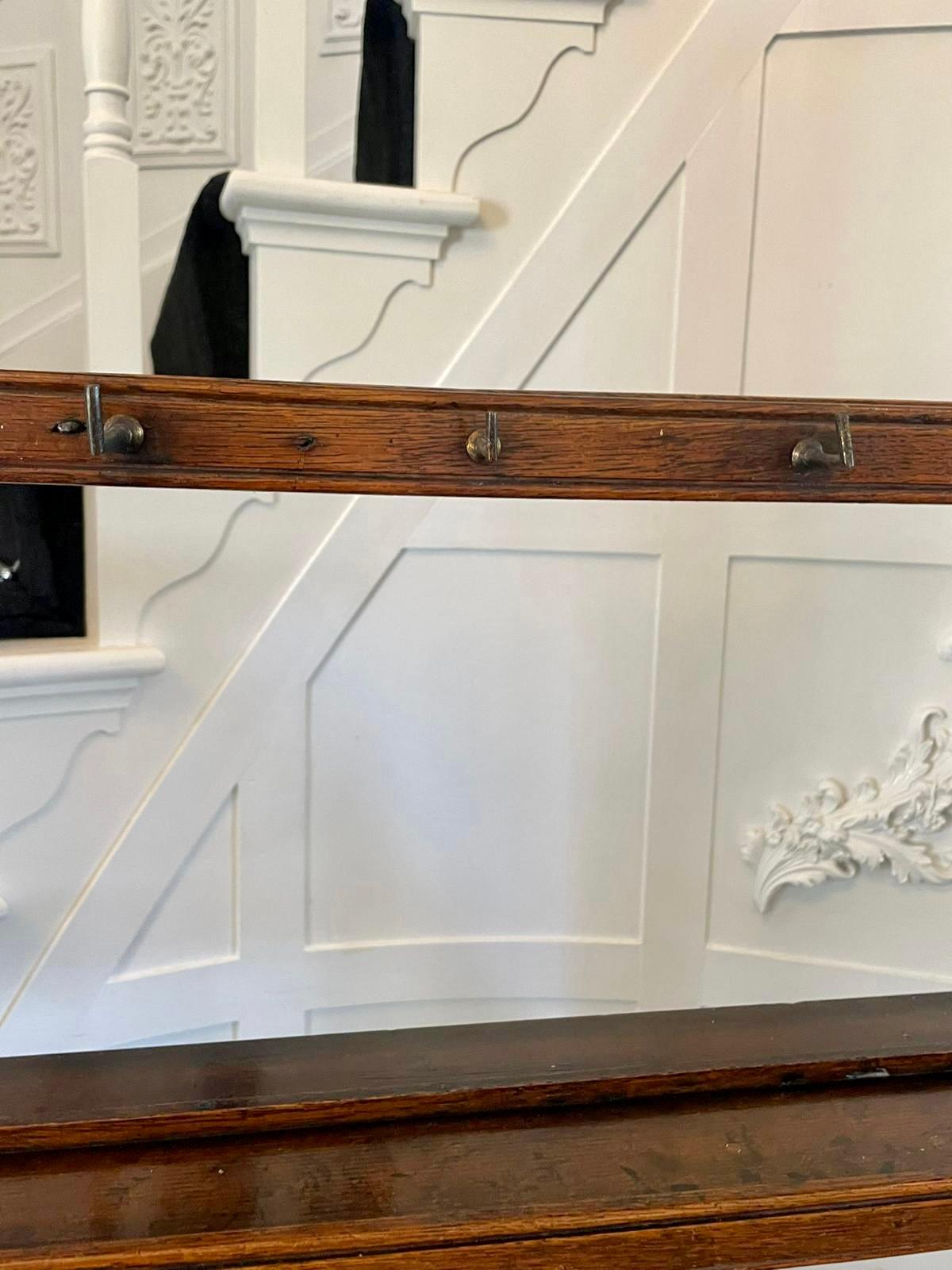 Antique 18th Century George III Quality Oak Dresser and Original Rack 6