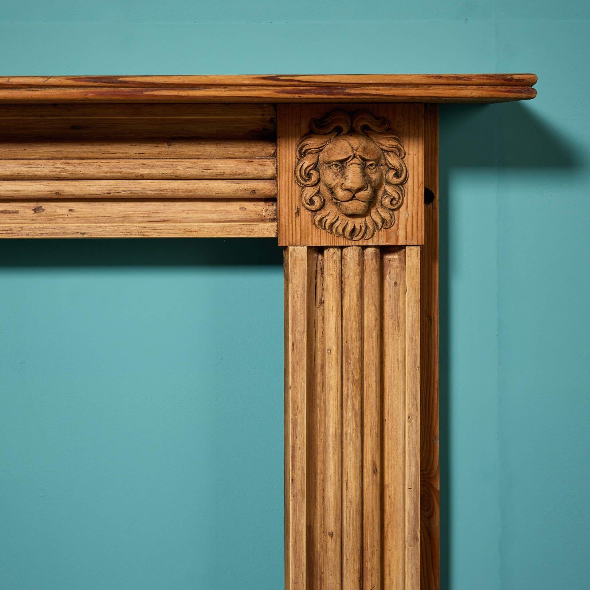 English Antique 18th Century Georgian Fire Surround For Sale