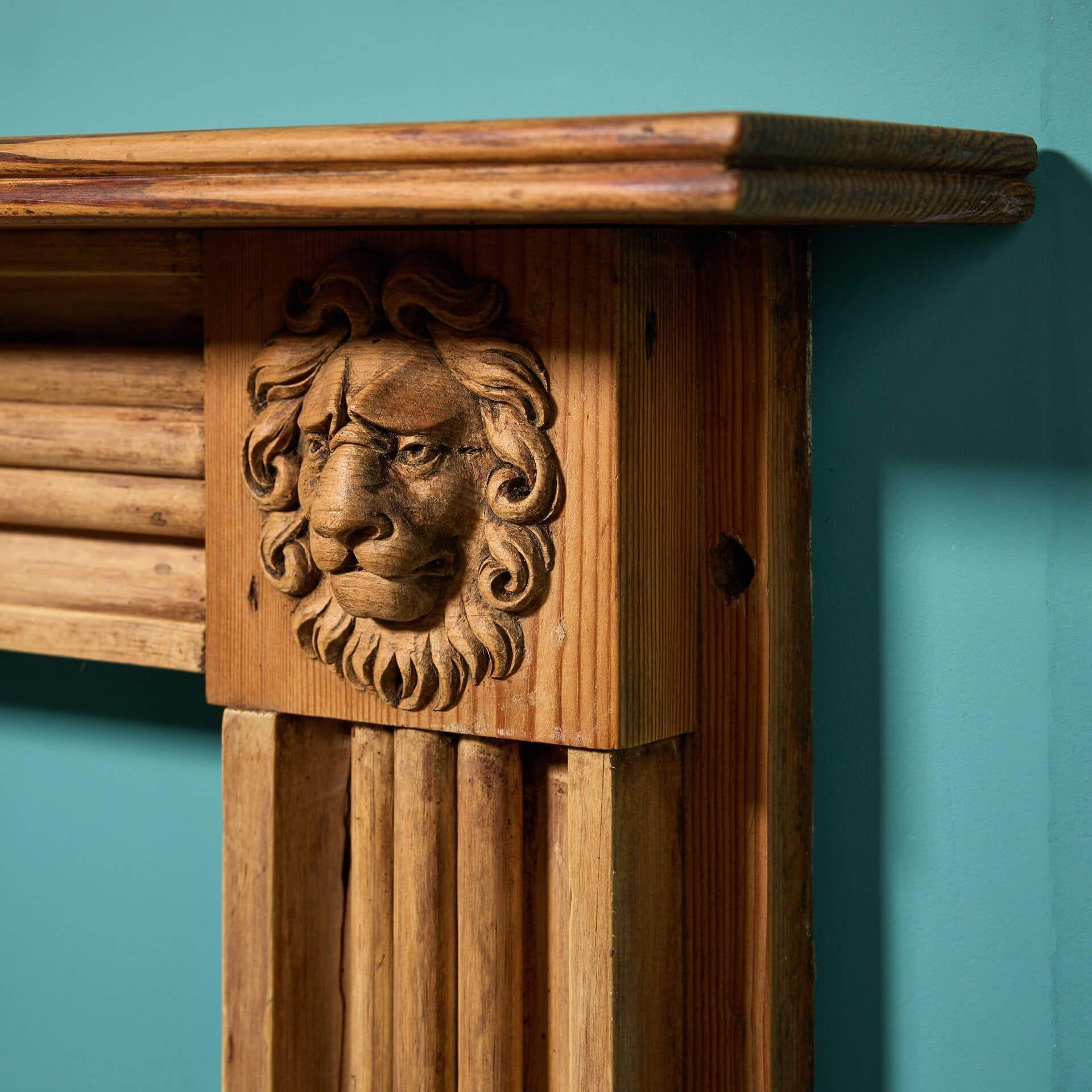 Antique 18th Century Georgian Fire Surround In Fair Condition For Sale In Wormelow, Herefordshire