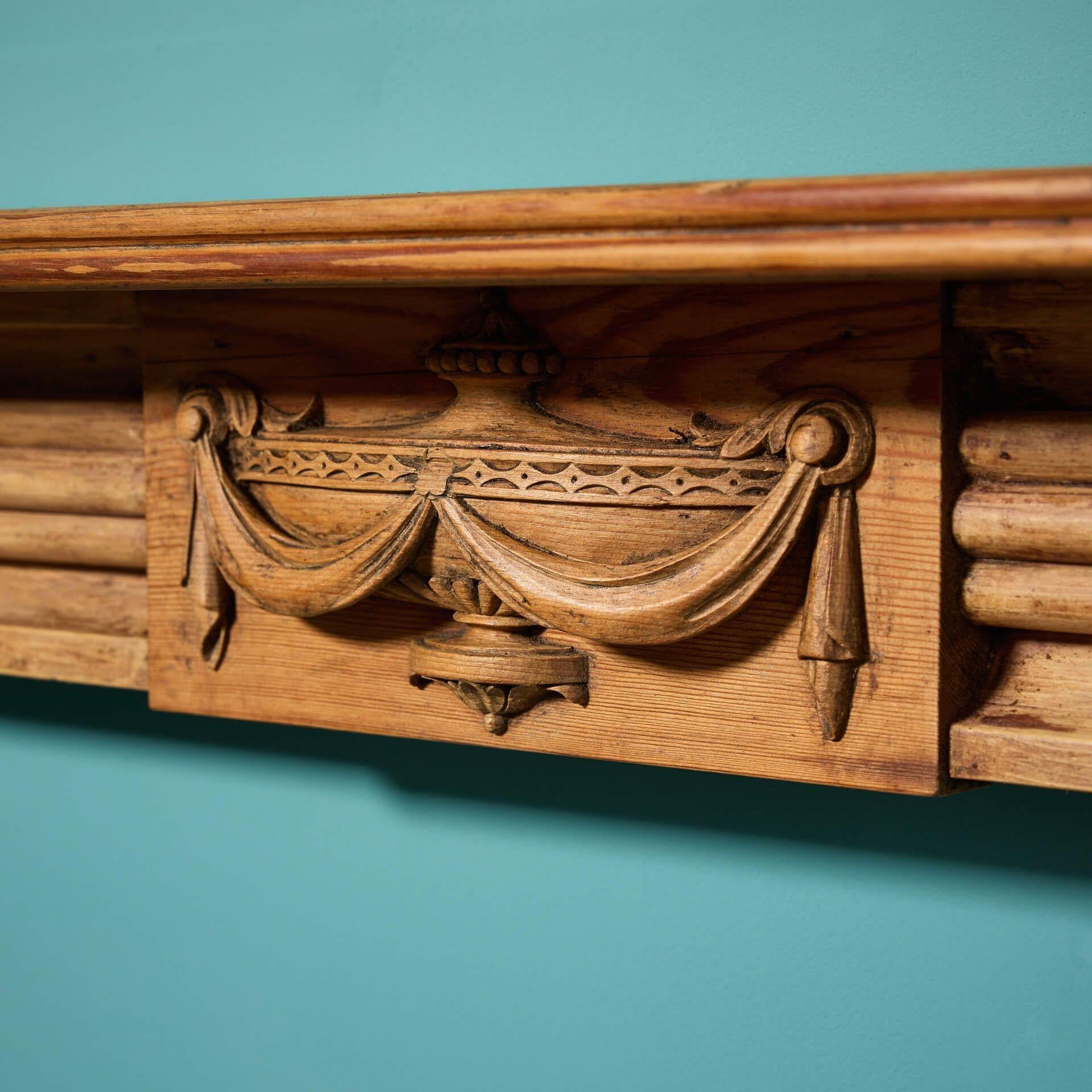 Wood Antique 18th Century Georgian Fire Surround For Sale