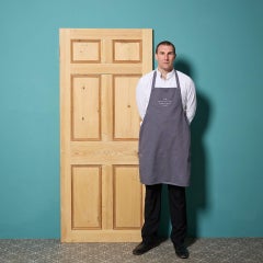 Antique 18th Century Georgian Stripped Pine Door