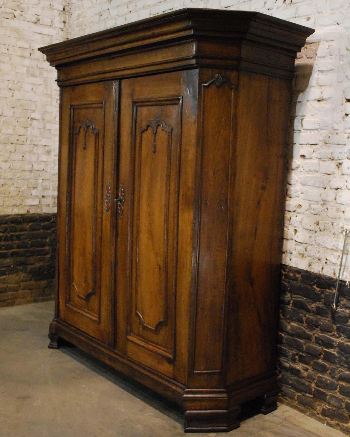 vintage wood cabinet