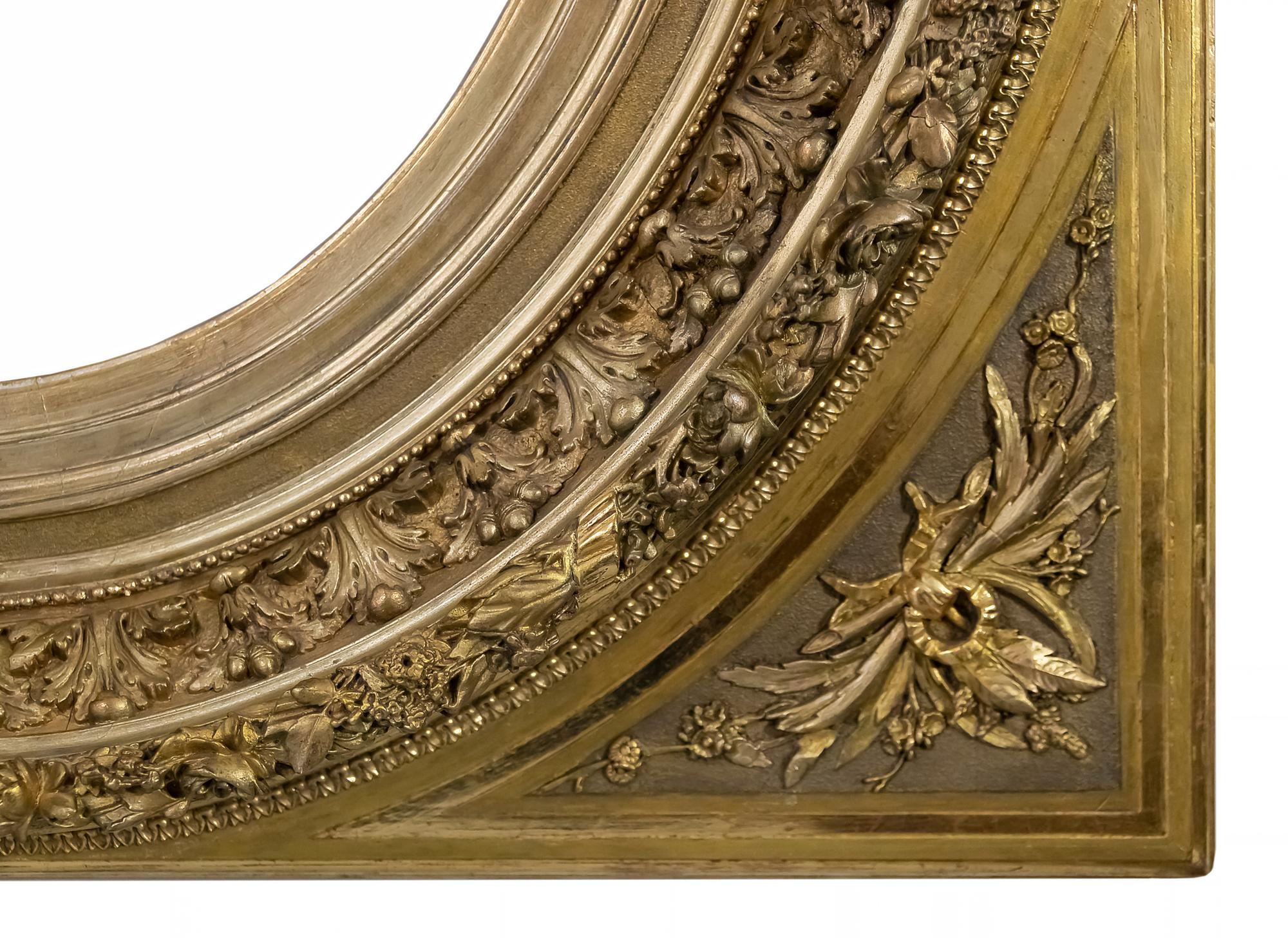 Wood Antique 18th Century Giltwood Frame