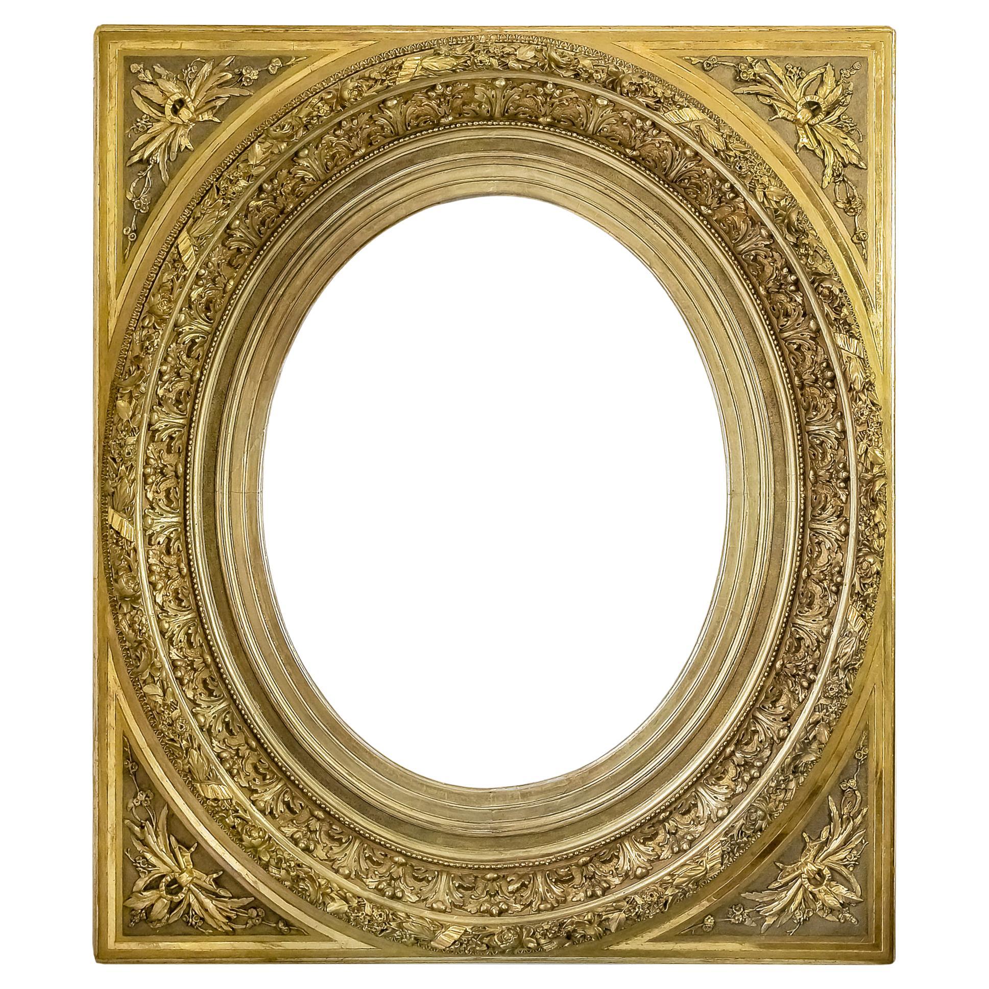 Antique 18th Century Giltwood Frame