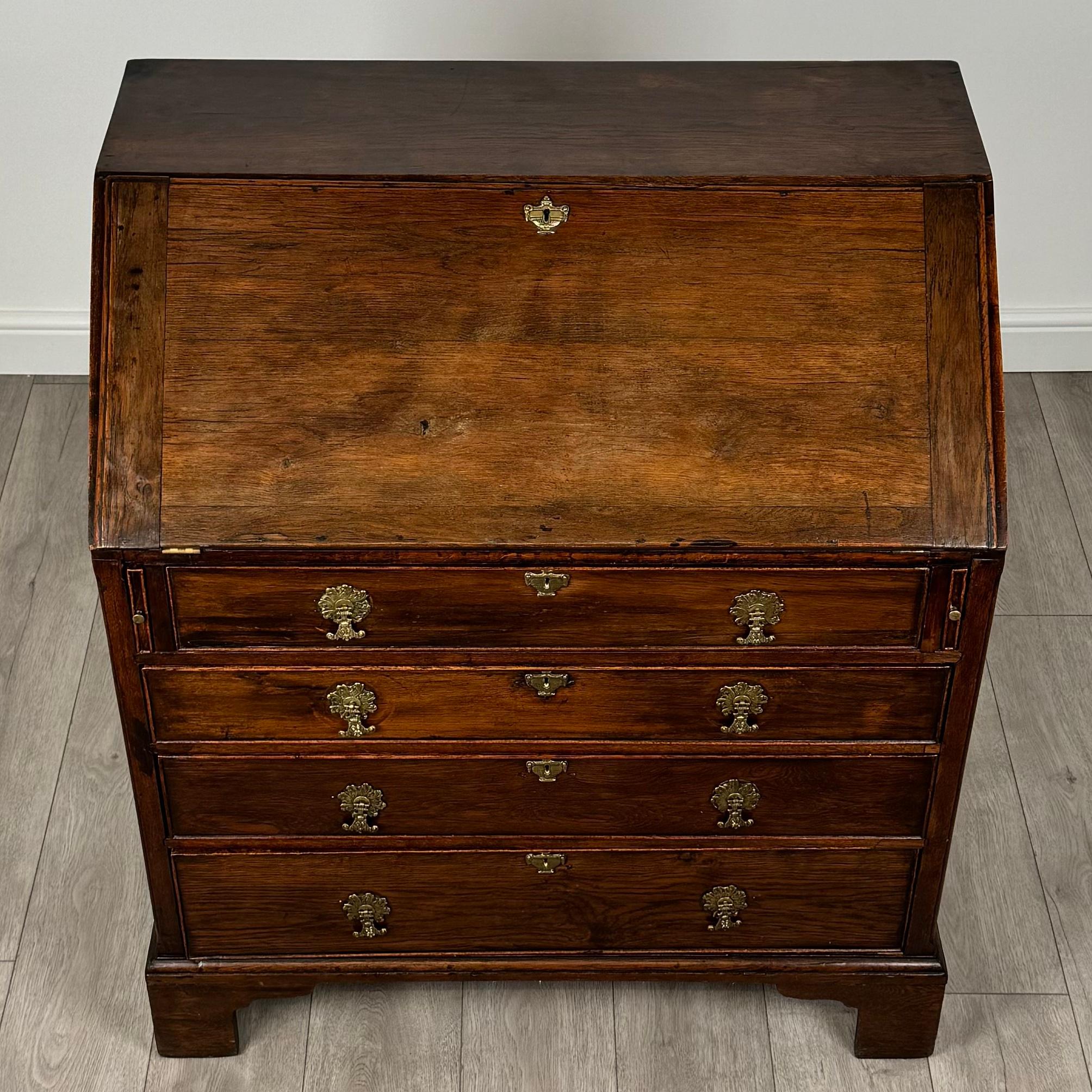 Antique 18th Century Great Quality Bureau In Oak ( REF AF-3519 ) For Sale 5