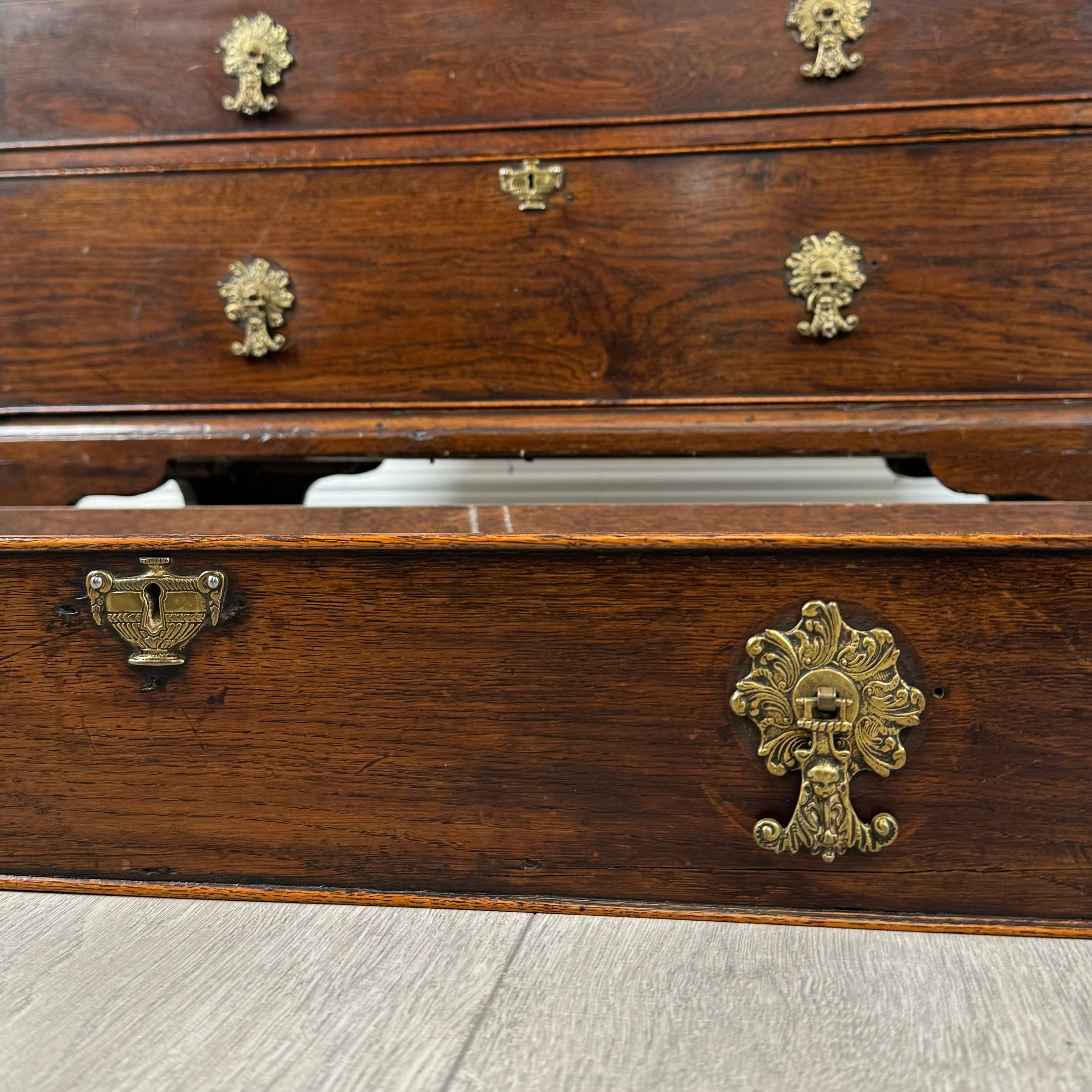 Antique 18th Century Great Quality Bureau In Oak ( REF AF-3519 ) For Sale 8