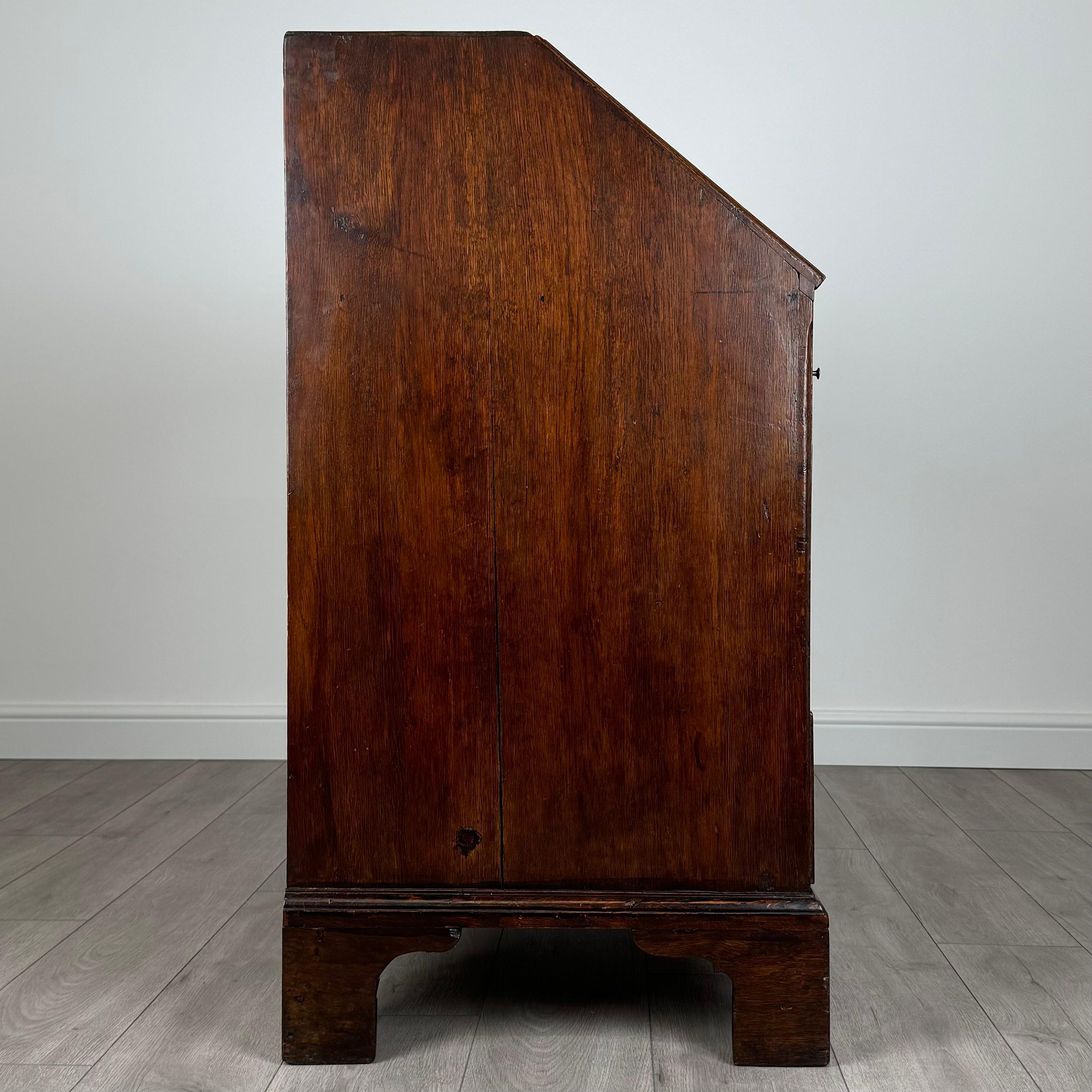 Antique 18th Century Great Quality Bureau In Oak ( REF AF-3519 ) For Sale 2