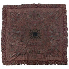 Antique 18th Century Handmade Textile, Signed