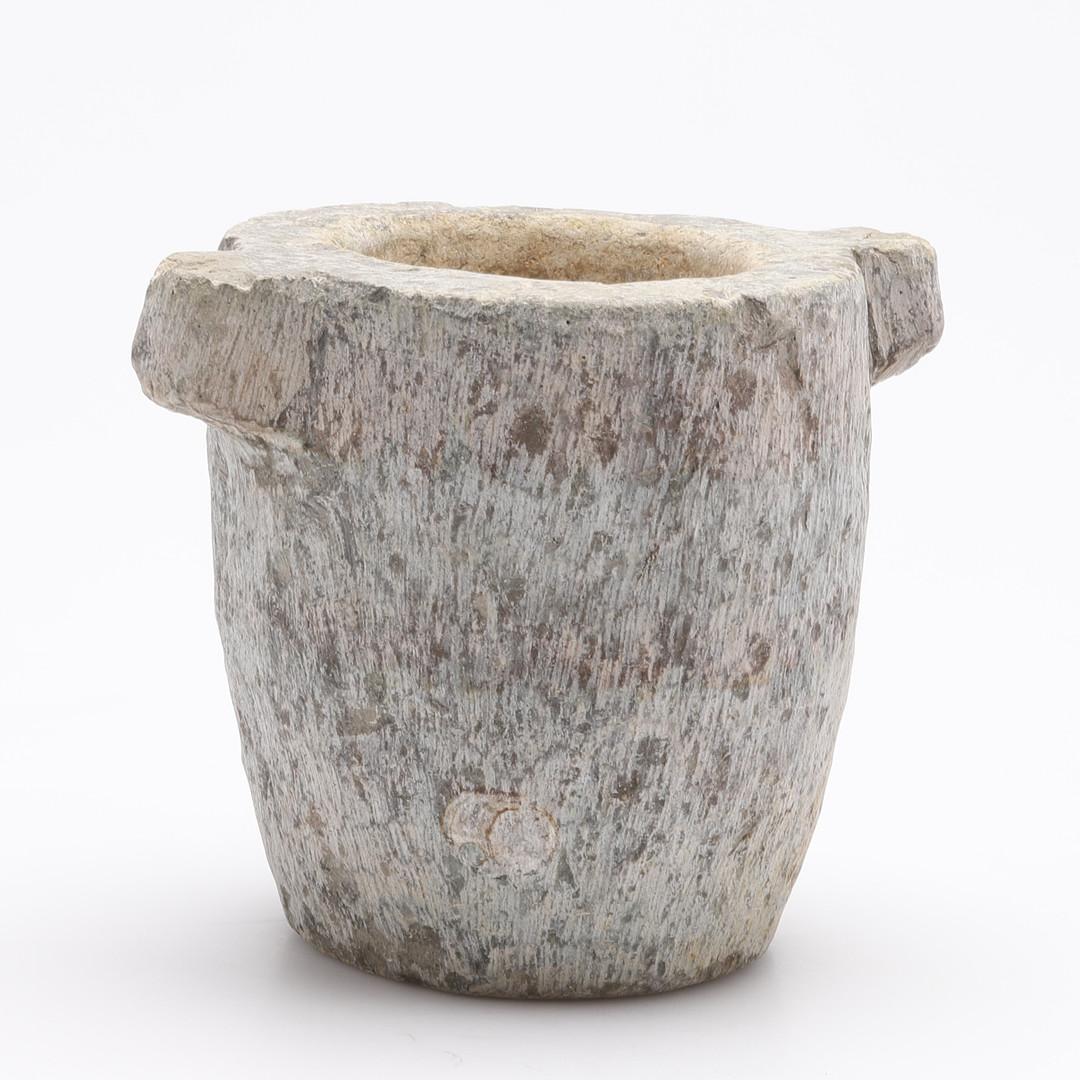 Antique limestone mortar 

18th Century 
Italy 

Excellent decor for not only the kitchen, but displayed on your entryway table, side table, coffee table etc. Great patina, wabi sabi, primitive decor, etc. 

