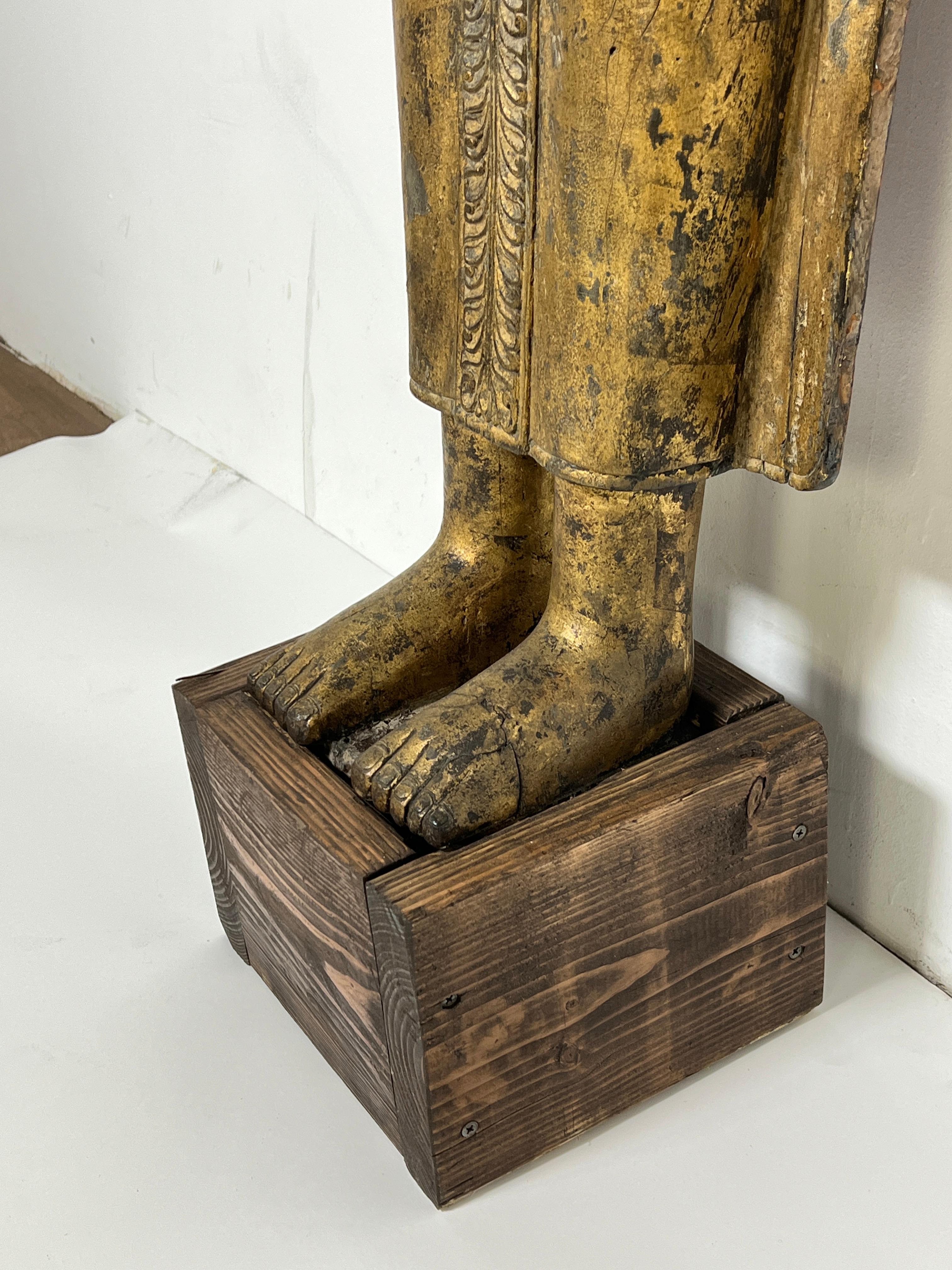 Antike 18. Jahrhundert späten Ayutthaya Periode Siamese Buddha (18. Jahrhundert und früher) im Angebot