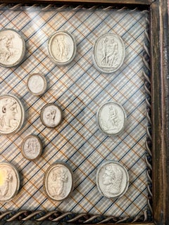 Antique 18th Century Plaster Intaglio Seals By James Tassie Grand Tour