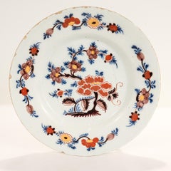 Used 18th Century Polychrome Dutch Delft Plate
