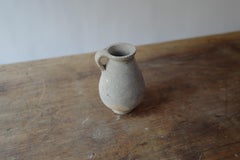 Antiker römischer tunesischer Grautopf aus dem 18. Jahrhundert - Handcrafted Terracotta Vessel
