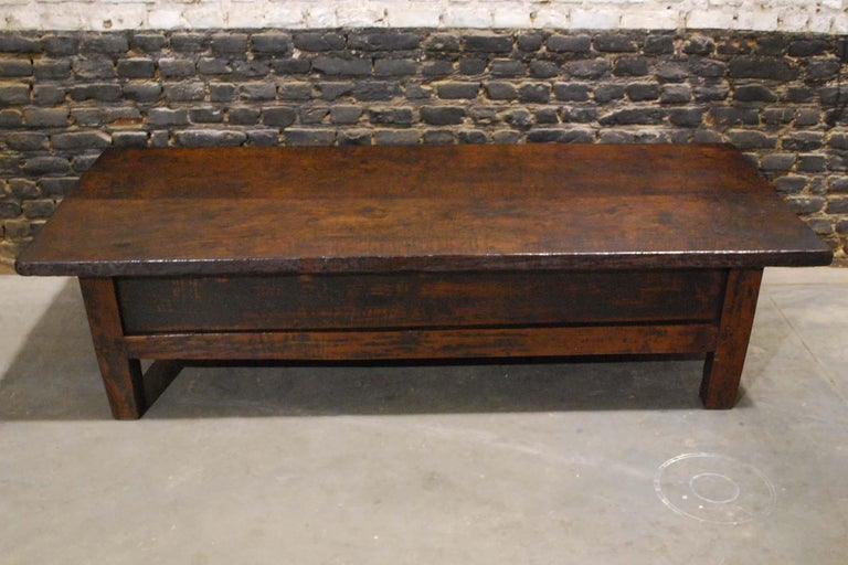 Antique 18th Century Rustic Spanish Coffee Table In Chestnut Wood At 1stdibs Antique 18th Century Rustic Spanish, Vintage Spanish Coffee Table