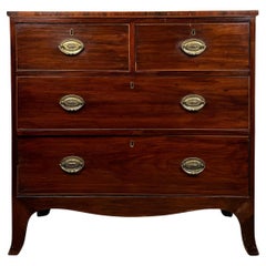 Antique 18th Century Small Chest Of Drawers In Mahogany ( REF AF-3370