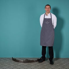 Antique 18th Century Steel Shaped Fire Fender