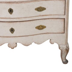 Antique 18th Century Swedish Rococo Commode