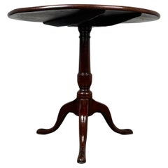 Mesa basculante antigua del siglo XVIII de caoba ( REF AF-3430 )