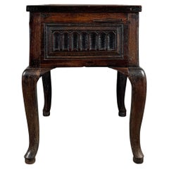 Antique 18th Century Unusual Box On Stand In Oak ( REF AF-3220 )