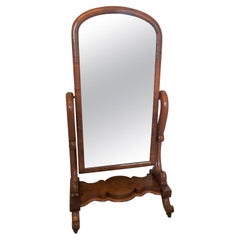 Antique 18th Century Victorian Mahogany Dressing Mirror/Vanity
