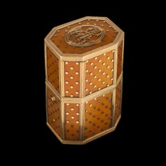 Antique French 18-Karat Gold Mounted Large Travelling Etui Set, circa 1760