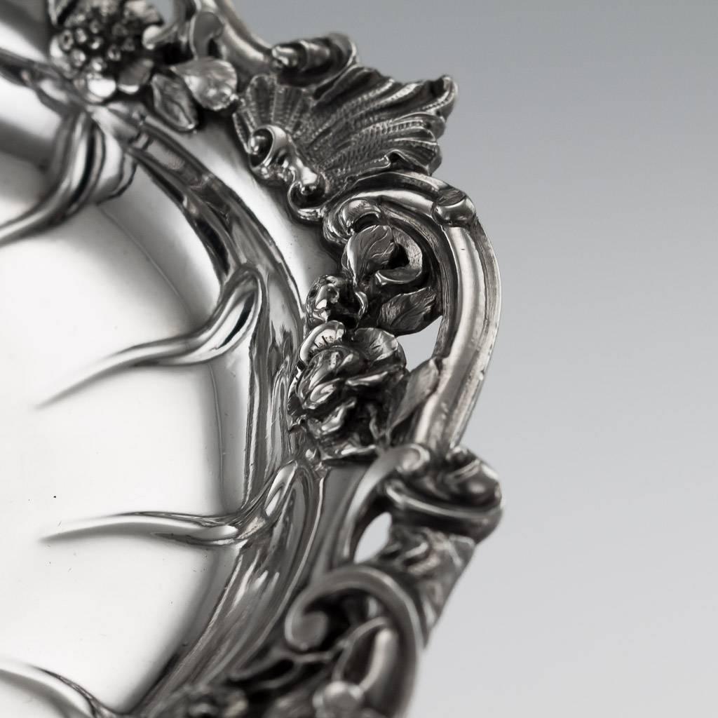 18th Century Georgian Solid Silver Sweetmeat Dishes, William Cripps, circa 1753 1