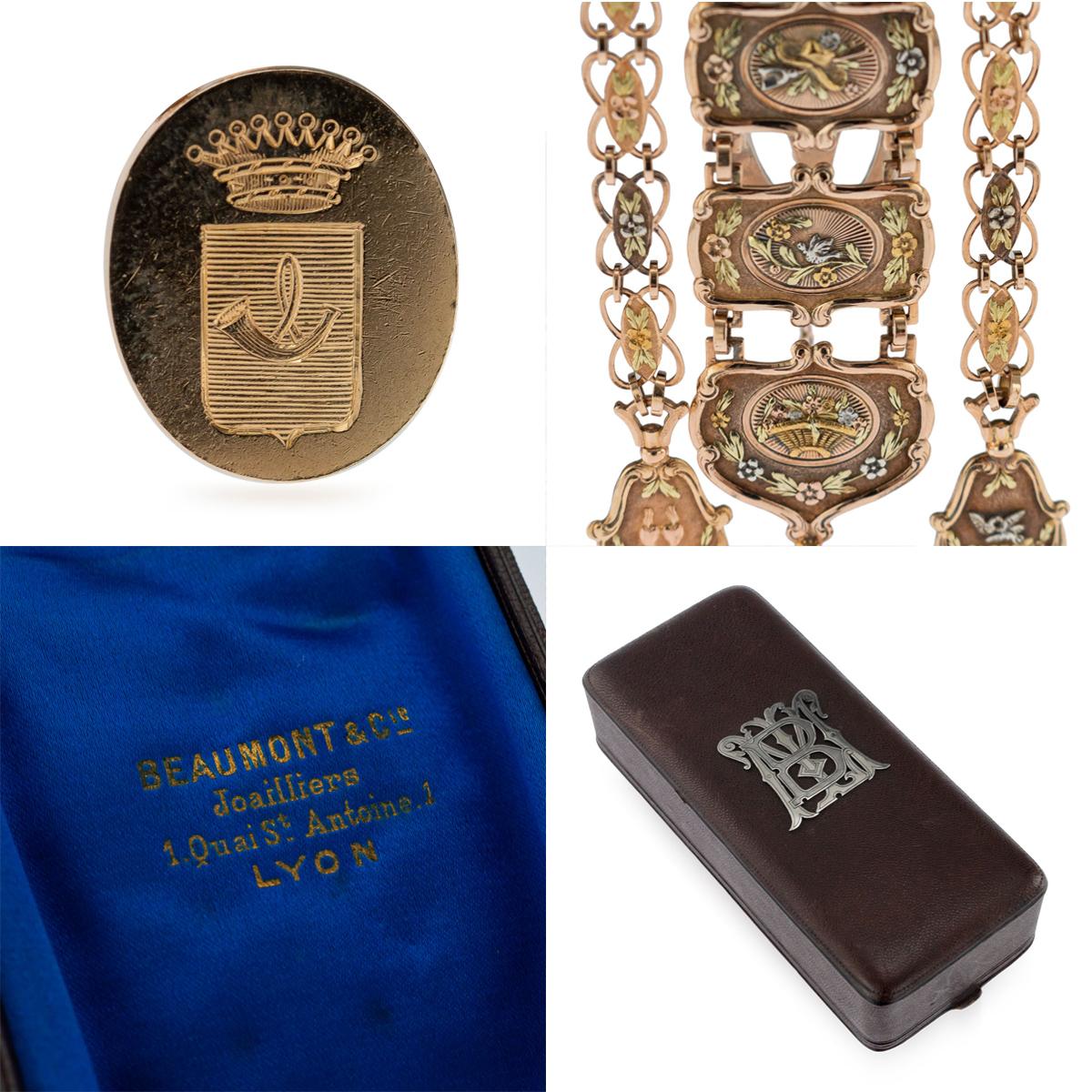 Antique Swiss 18-Karat Gold Watch & Chatelaine, Vacheron Constantin, circa 1780 1