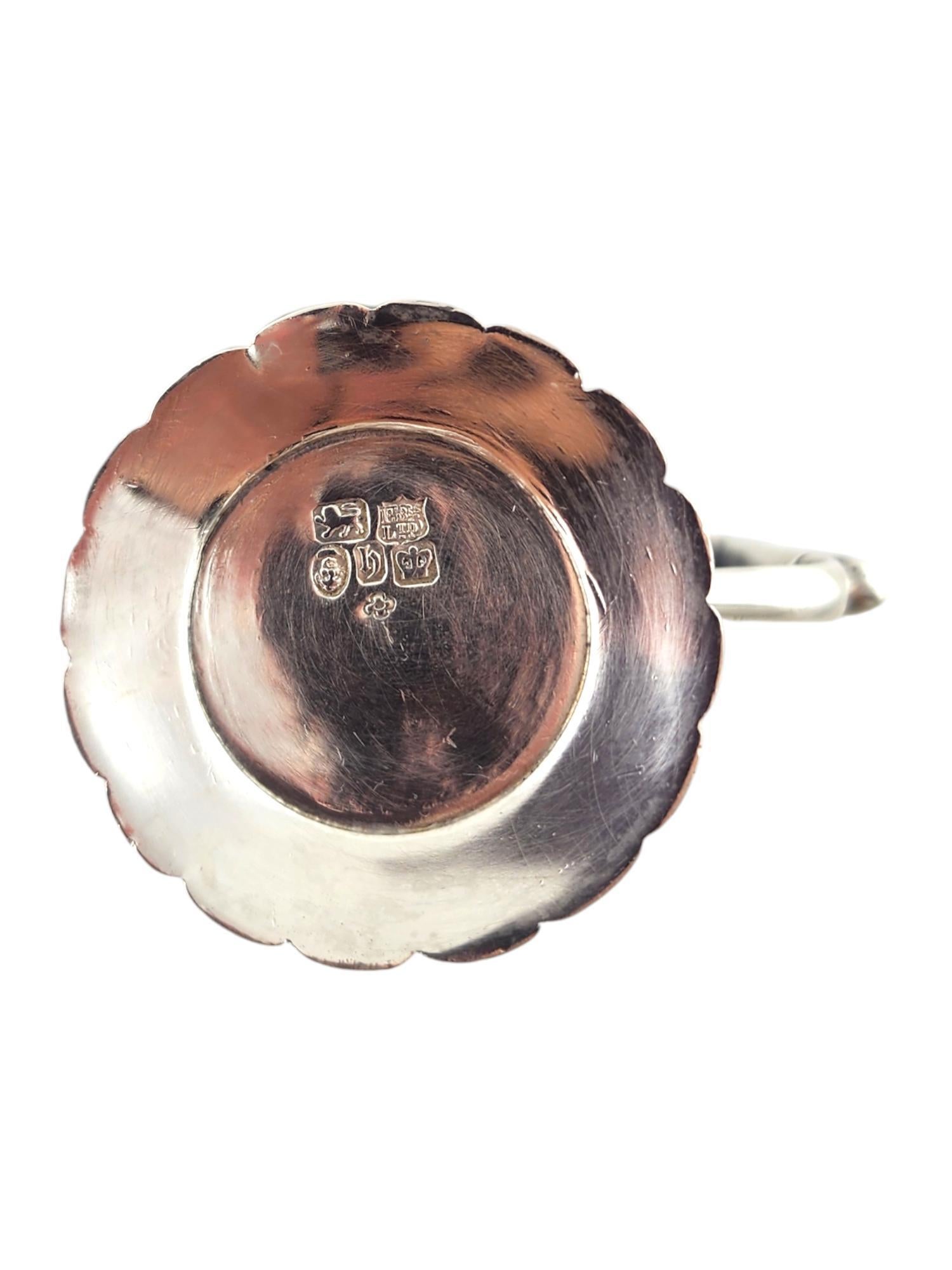 Antico 1900 Sheffield Inghilterra Portabicchieri in Argento Sterling #18696 in vendita 3