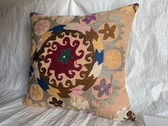 Antique 1900s Suzani Pillow