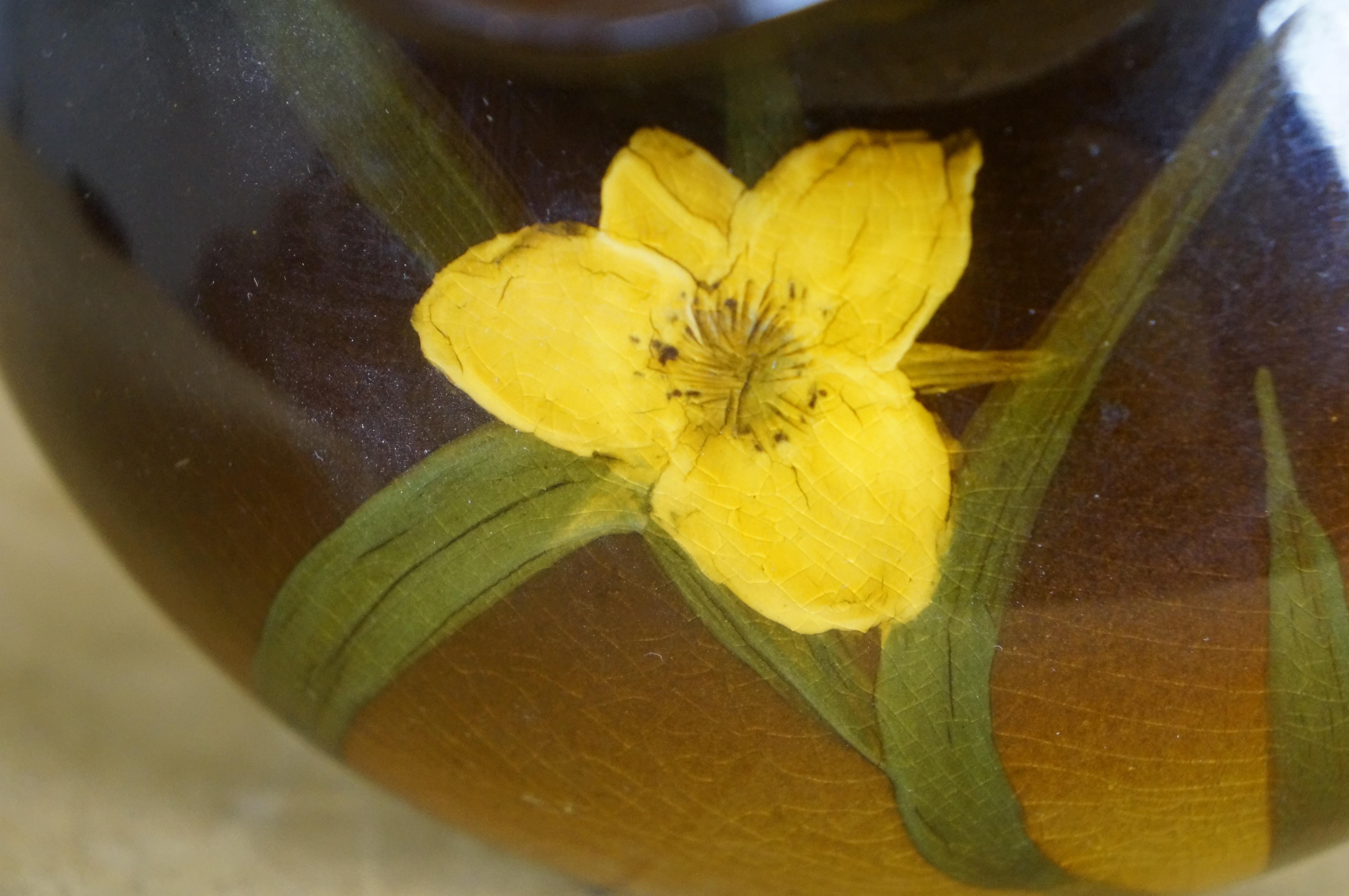 Antike 1902 Rookwood Carrie Steinle 461 Floral Creamer Pitcher Krug 4